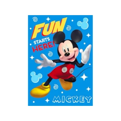 Abbildung von arlis Fleecedecke Mickey Disney 100 x 140 cm (Decke Disney)