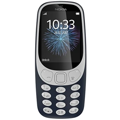 Abbildung von Nokia 3310 2G Mobiltelefon (2,4 Zoll Farbdisplay, 2MP Kamera, Bluetooth, Radio, MP3 Player, Single Sim) dark blue
