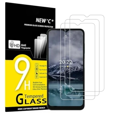 Abbildung von NEW&#039;C 3 Stück, Panzer Schutz Glas für Nokia G11, Frei von Kratzern, 9H Härte, HD Displayschutzfolie, 0.33mm Ultra klar, Ultrabeständig