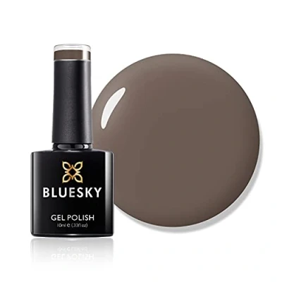 Abbildung von BLUESKY Gel Polish, Mud, A20, 10ml, auflösbarer Nagellack, Braun, Dunkel, Tief (Aushärtung unter UV /LED Lampe erforderlich) er Pack(x)