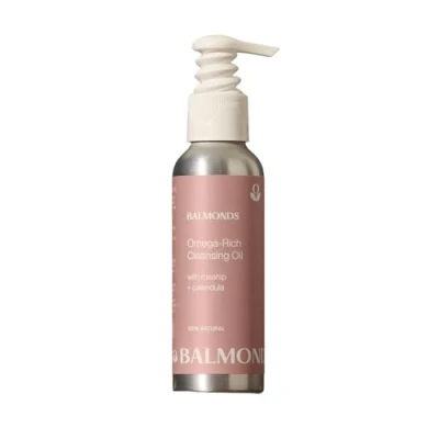 Abbildung von almonds Omega Riches Reinigungsöl 125ml 100% Natürlicher Gesichtsreiniger Gesichts Öl
