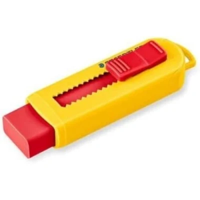 Abbildung von 12 x Staedtler Radierer Kunststoff 26x22x86mm mit Schiebehülle sortier