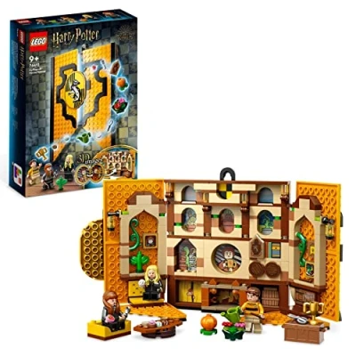 Abbildung von LEGO Harry Potter Hufflepuff House Banner 2IN1 TOY Baukästen &amp; Konstruktionsspielzeug für Kinder, Größe: One Size, Mehrfarben