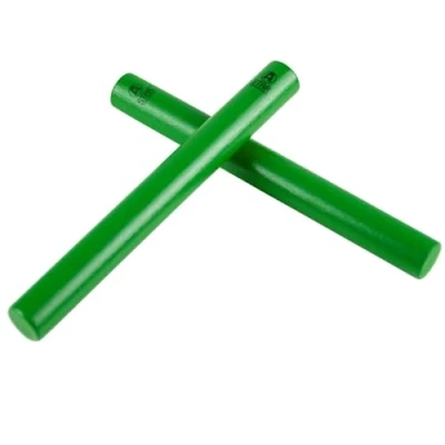 Abbildung von A Star Green Wood Claves, 20 cm 2 Stück/Paar Handrhythmusstäbe, Holzschlaginstrument