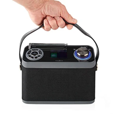 Abbildung von Nedis RDDB5200BK, Bærbar, Digital, DAB+, FM, 87,5 108 Mhz, 174.928 239.2 8 W