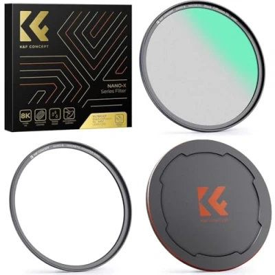 Abbildung von K&amp;F Concept Nano X Serie Magnetischer Black Mist 1/4 Promist Filter Effektfilter 77mm