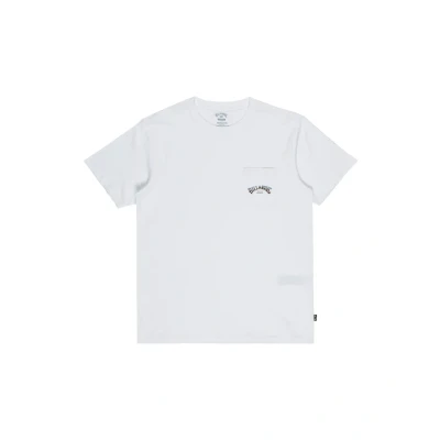 Abbildung von Billabong Stacked ARCH PKT Tshirt print, Herren, Größe: Large, Wht