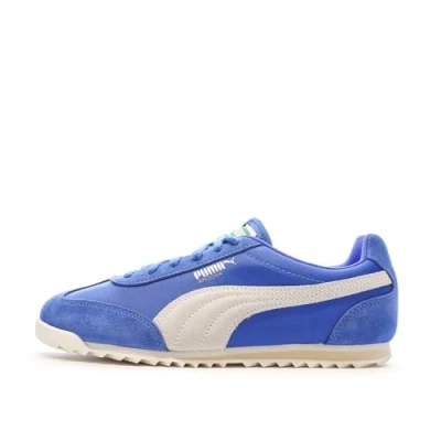 Abbildung von Puma Arizona Unisex Sneaker low, Größe: 44, Bluemazing/vapor gray Leder und textil