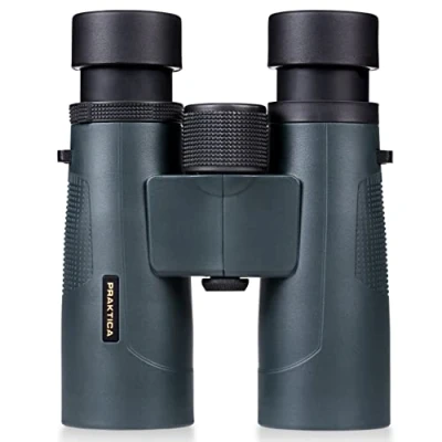 Abbildung von Praktica Pioneer R 8x42mm wasserdichtes Fernglas blau Dachprisma Premium voll mehrfach beschichtete Glaslinsen für Vogelbeobachtung, Wildtiere, Wandern und mehr
