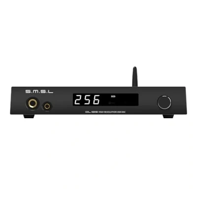 Abbildung von SMSL DL100 Audio Decoder Kopfhörer Verstärker, 4 x CS43131 Chip, HDMI (ARC) kann für TV, Dual Modus ISB, 6,35 mm + 4,4 Ausgang, XLR symmetrisch Cinch voll funktionsfähige