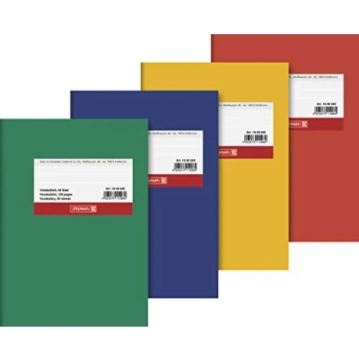 Abbildung von Brunnen 1046945 Vokabelheft (A6, 64 Blatt, liniert, mit Teilungslinie)
