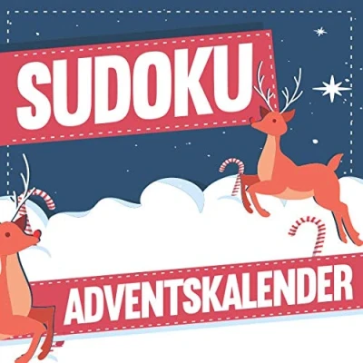 Abbildung von Sudoku Adventskalender: XXL Adventskalender mit insgesamt 288 Rätseln in 3 Schwierigkeitsstufen 12 neue Rätsel jeden Tag Weihnachtskalender für erwachsene Frauen und Männer sowie Kinder