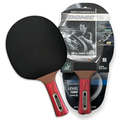 Abbildung von Donic Schildkröt Tischtennisschläger Waldner 1000, Tischtennis Schläger Racket Table Tennis Bat