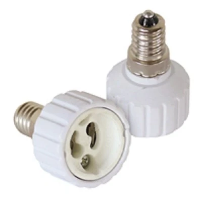 Abbildung von Provance Lampenfassung Adapter Lampensockel Sockeladapter E14 auf GU10