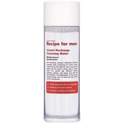 Abbildung von Recipe for men Instant Recharge Cleansing Water 100 ml