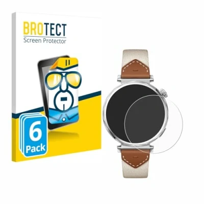 Abbildung von BROTECT (6 Stück Schutzfolie für Huawei Watch GT 5 (41 mm) Displayschutz Folie Ultra Klar