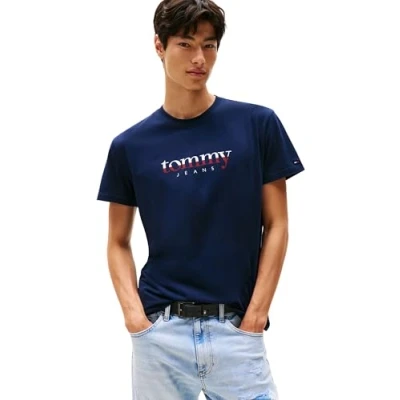 Abbildung von Tommy Jeans T Shirt &quot;aus Jersey mit Logo&quot;