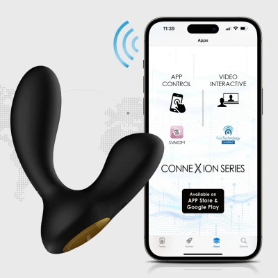 Abbildung von Analvibrator „Vick Neo“ mit App Steuerung