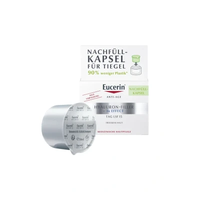 Abbildung von Eucerin Hyaluronfiller + 3X Effect TAG LSF 15 Gesichtscreme, Größe: 50 ml,