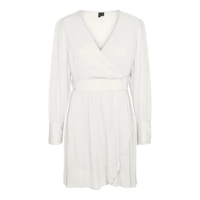 Abbildung von Vero Moda Wickelkleid (1 tlg) Drapiert/gerafft