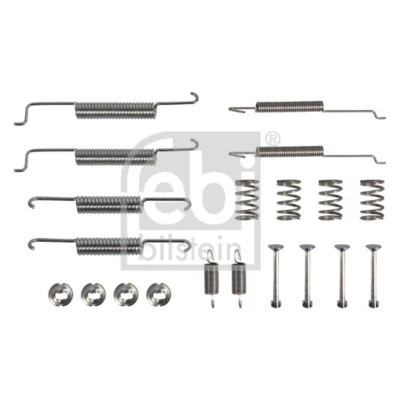 Abbildung von FEBI BILSTEIN 181084 Zubehörsatz, Bremsbacken Hinterachse VOLKSWAGEN: Polo V Schrägheck, GOLF 4 Variant, 3, SEAT: Ibiza Sportcoupe
