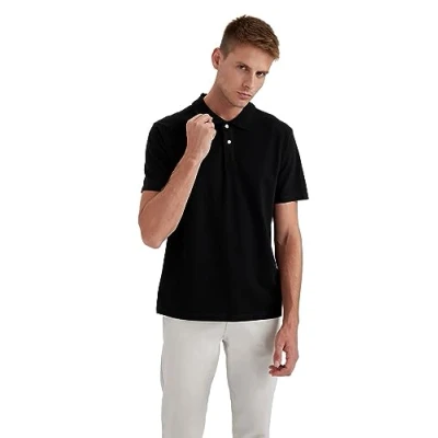 Abbildung von DeFacto Men&#039;s B0643AX T Shirt, Black, XXL