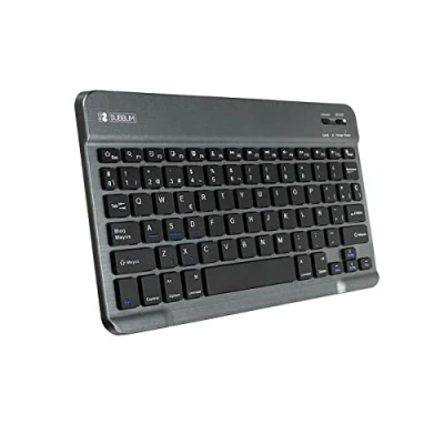 Abbildung von SUBBLIM Smart BT GRIS TECLADO INALÁMBRICO METÁLICO Bluetooth Ultra COMPACTO Con BATERÍA