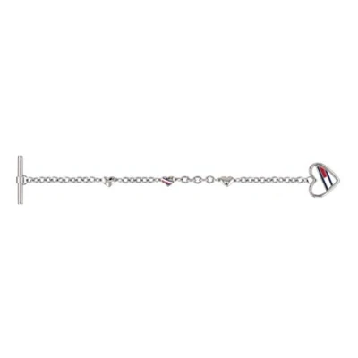 Abbildung von Tommy Hilfiger FINE Armband silvercoloured, Damen, Größe: One Size, Silver coloured