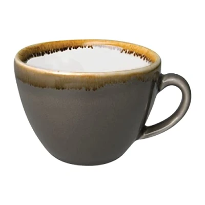 Abbildung von Olympia Kiln Smoke Cappuccino Kaffeetassen, 230 ml/8 oz (6er Pack), passend für Untertassen: GP331, GP347, GP363, GP479, HC391 HC390