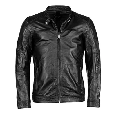 Abbildung von Maze JACK Lederjacke, Herren, Größe: Small, Black