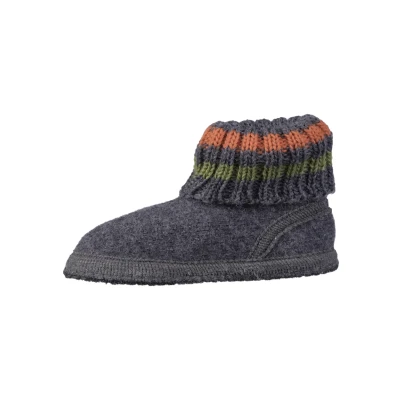 Abbildung von Haflinger HÜTTENSCHUHE PAUL Hausschuh, Größe: 37, Anthrazit Schuhe