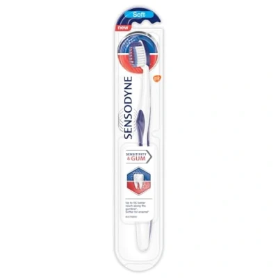 Abbildung von SENSODYNE Empfindlichkeit und Zahnfleisch Zahnbürste weich 1pc