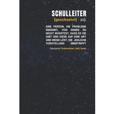 Abbildung von Schulleiter geschätzt: Notizbuch inkl. To Do Liste Das perfekte Geschenk für Männer, die eine Schule Leiten Geschenkidee Geschenke