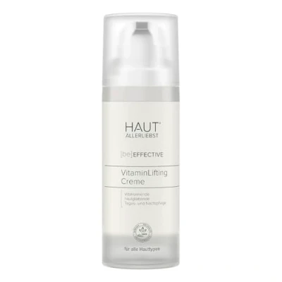 Abbildung von HAKA Vitamin Lifting Creme, 50ml, Anti Aging Gesichtspflege, mit Hyaluronsäure und E, Falten, feuchtigkeitsspendend, revitalisiert die Haut, vegan