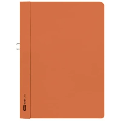 Abbildung von Elba Klemmhefter A4, Smart Line, ohne Vorderdeckel, Karton, orange, 50 Stück