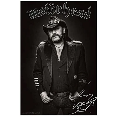 Abbildung von Motörhead Lemmy Aufkleber Sticker Band Foto ca. 14x9 cm