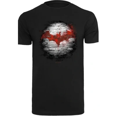 Abbildung von F4NT4STIC Batman WALL Tshirt print, Herren, Größe: 3XL, Black