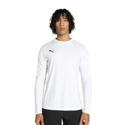 Abbildung von Puma Teamsportteamgoal Langarmshirt, Herren, Größe: Small, Weissschwarzgrau