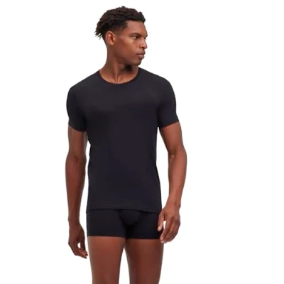 Abbildung von Falke Climate Control CREW NECK Temperature Regulation Unterhemd/shirt, Herren, Größe: XXL, Black