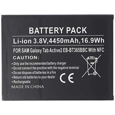 Abbildung von Akku passend für den Samsung Galaxy Tab Active SM T365, EB BT365BBU