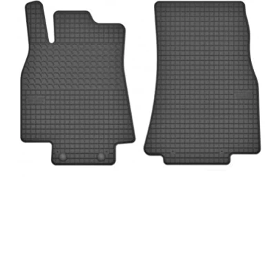 Abbildung von edecor Gummifussmatten Automatten Gummimatten Gummi Fußmatten für Mercedes A Klasse W169 Bj. 2005 2011 VORNE