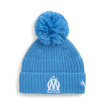 Abbildung von Olympique de Marseille Essentials Beanie Jugendliche PUMA Bleu Azur White Blue