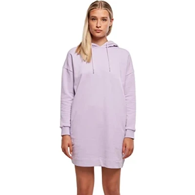 Abbildung von Urban Classics Oversized Freizeitkleid, Damen, Größe: Medium, Lilac