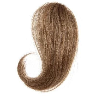 Abbildung von Love Hair Extensions 100% Echthaar Seitenpony Farbe 8 Mausbraun, 1er Pack (1 x 1 Stück)