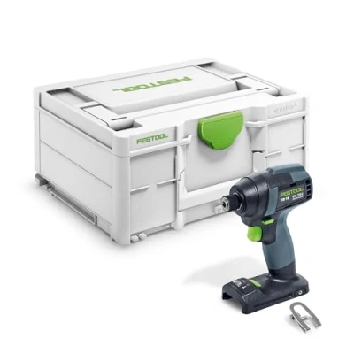 Abbildung von Festool TID 18 Basic, Schlagschrauber, Pistolengriff, 1/4, Schwarz, Blau, 3200 RPM, 1200 RPM