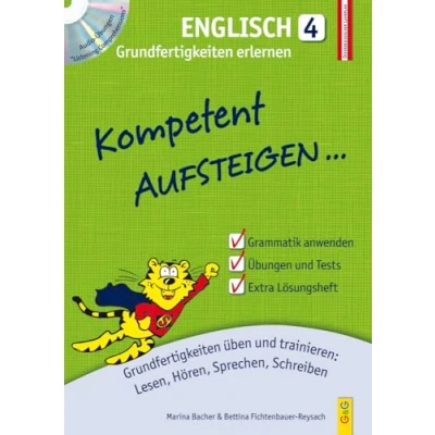 Abbildung von Kompetent Aufsteigen Englisch 4 Grundfertigkeiten erlernen: üben und trainieren: Lesen, Hören, Sprechen, Schreiben (Aufsteigen: Lernhilfen für HS/AHS Unterstufe AHS Oberstufe)