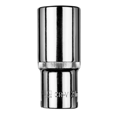 Abbildung von NEO TOOLS 08 196 Steckschlüsseleinsatz 3/8 21 mm Chrom Vanadium Stahl Sechskant
