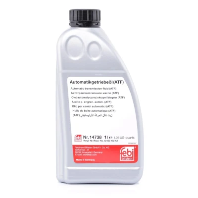 Abbildung von FEBI BILSTEIN 14738 Automatikgetriebeöl ATF IV 1 gelb VOLKSWAGEN: Transporter 4 Kastenwagen, Golf Schrägheck, Passat B5 Variant, AUDI: A4 Avant