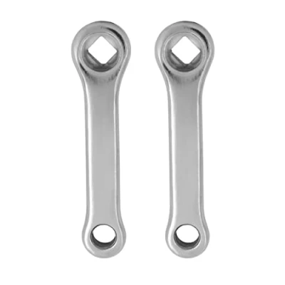 Abbildung von QU AX Kurbel für Einrad 20&quot; 114mm. chrom. links + rechts. per Paar