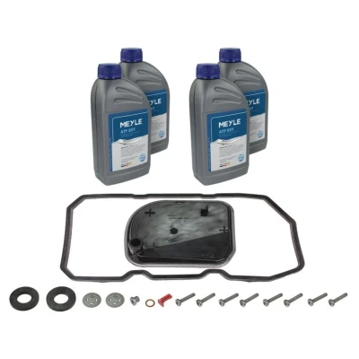 Abbildung von MEYLE 014 135 0203 Teilesatz, Ölwechsel Automatikgetriebe mit Zubehör Ölmenge für Standardölwechsel ORIGINAL Quality MERCEDES BENZ: A Klasse